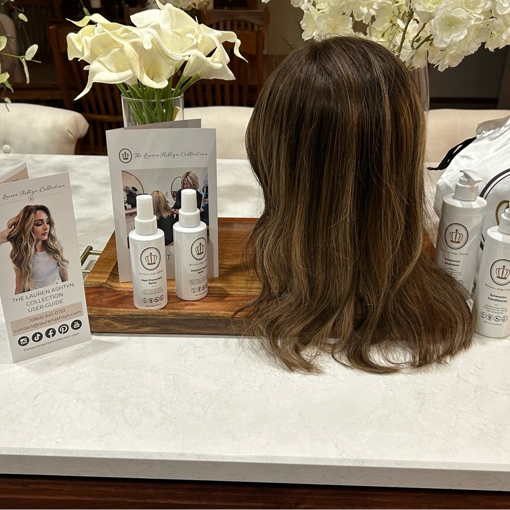 Luxurious Brown Hair Wig by - Picture 3 of 7
